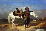 unknow artist Arab or Arabic people and life. Orientalism oil paintings 585 oil painting on canvas